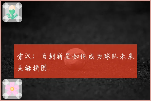 索汉:马刺新星如何成为球队未来关键拼图